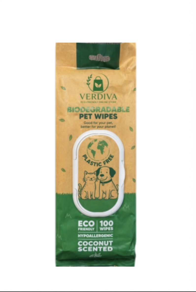 Verdiva Bio-Degradable Pet Wipes