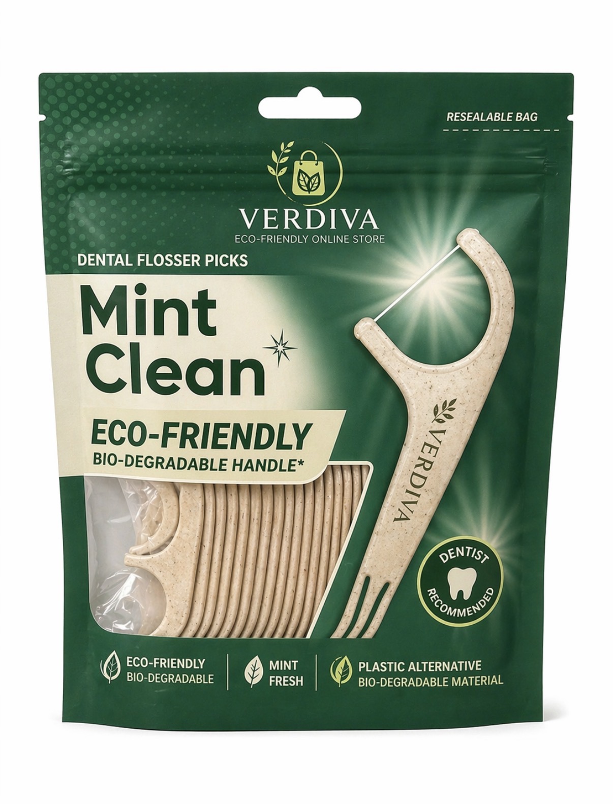 Verdiva Bio-Degradable Toothpicks