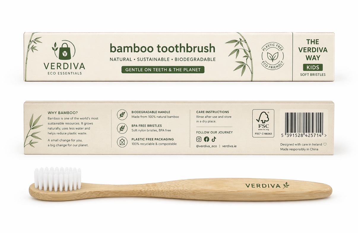 Verdiva Bamboo Toothbrush